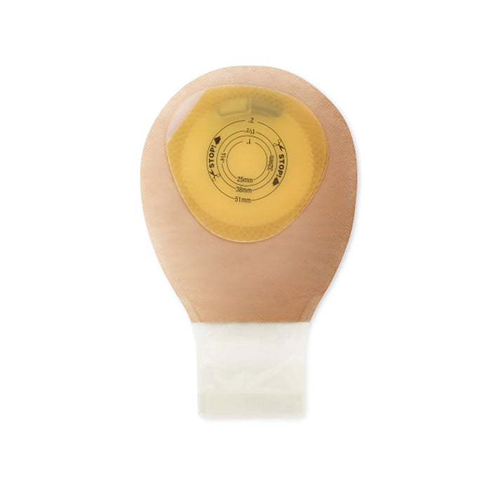Hollister Pouchkins Child One-Piece Ostomy Pouch, Flat, Cut-to-Fit up to 2", 7" Length, Box of 10 - 3795 - LL Medico