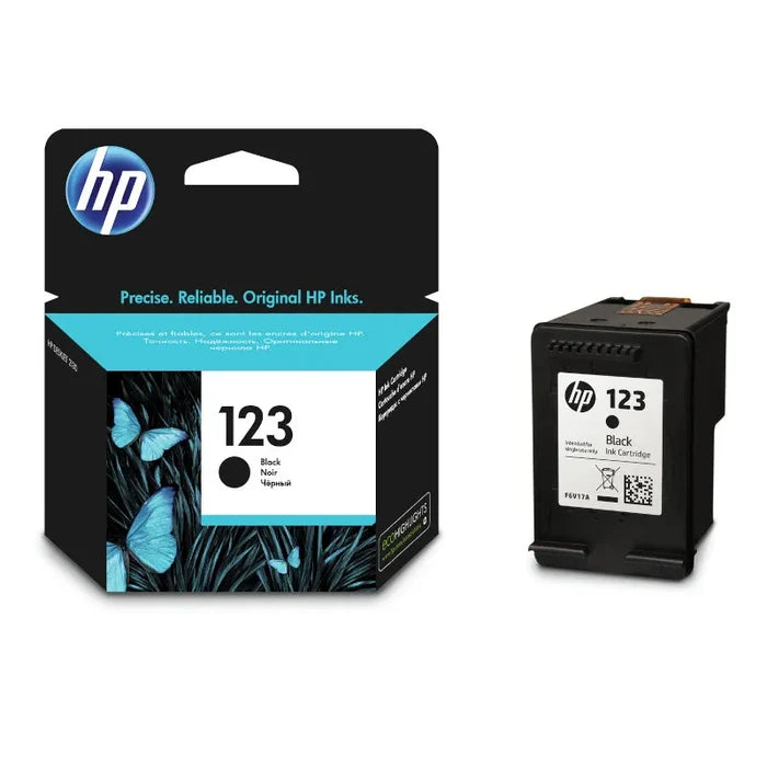 HP 123 Black and Tri-Colour Original Ink Multipack - H123SMP
