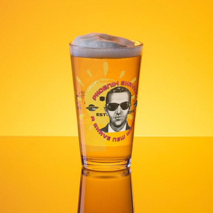Immortal Peach EPIC Pint Glass - Phoenix Artisan Accoutrements