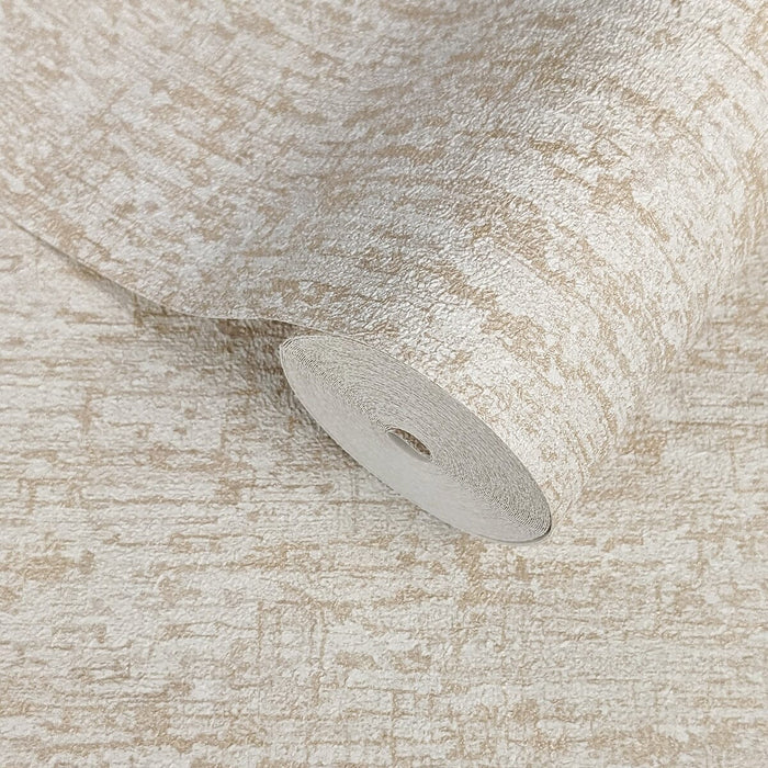 Inaya Cream & Beige Textured Wallpaper Home Improvement