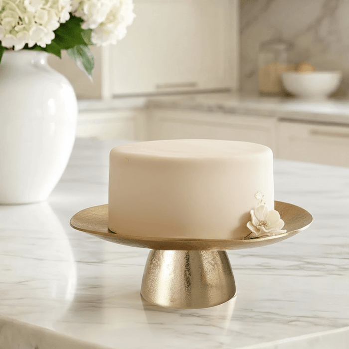Inglot Gold Cake Stand with Organic Edge Accessories