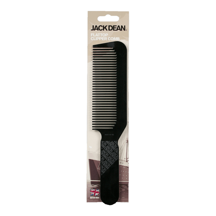 Jack Dean Flattop Clipper Comb Black