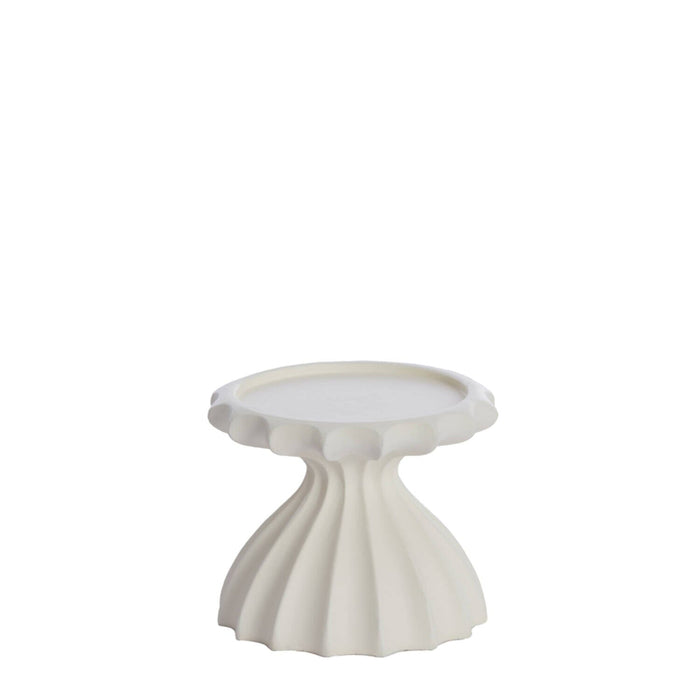 Jozette Mini White Decorative Candle Holder Accessories