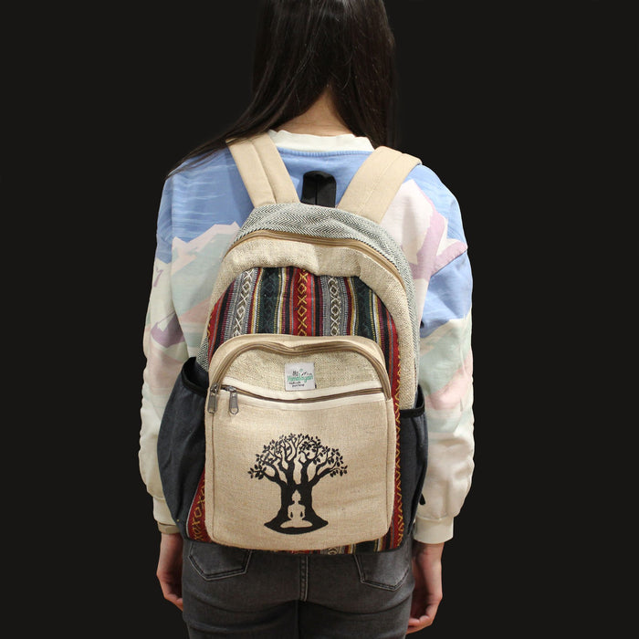 Large Backpack - Bohdi Tree Design 🇬🇧