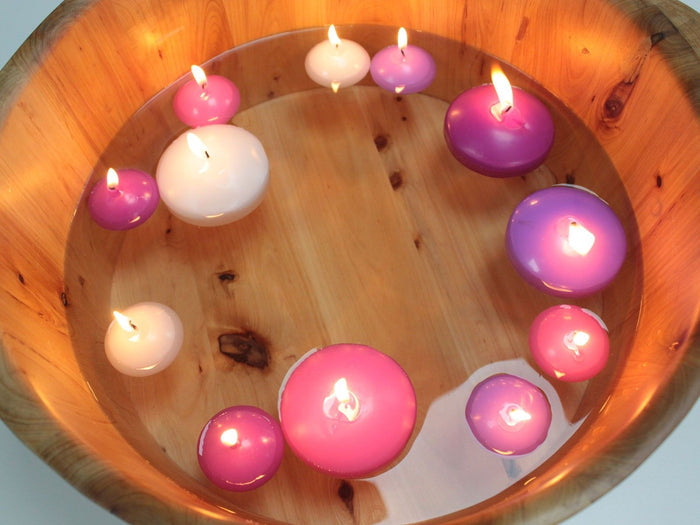 Large Floating Candle - Lilac 🇬🇧