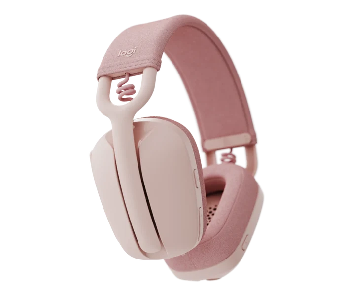Logitech Zone Vibe 100 Bluetooth Headset – Rose - Image 3 - Office R Us
