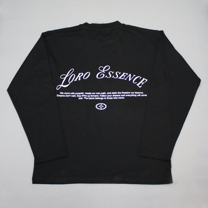 Loro Essence Oversized Longsleeve Black