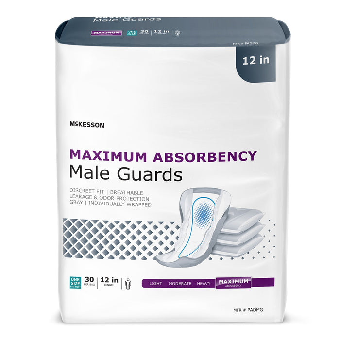 McKesson Male Guards, Maximum Absorbency - PADMG-Pack - LL Medico