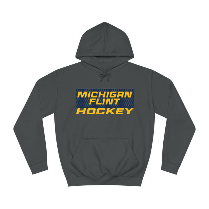Michigan Flint Hockey Unisex College Hoodie