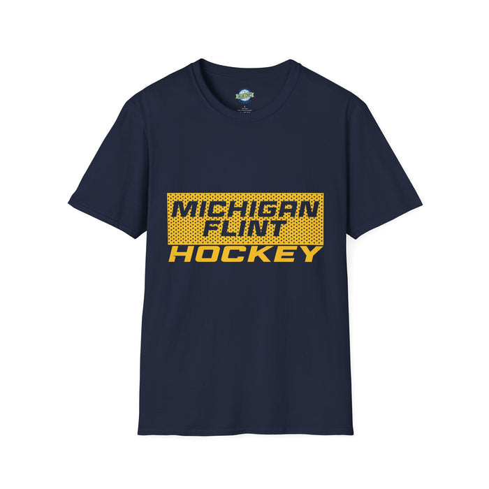Michigan Flint Hockey Unisex Softstyle T-Shirt
