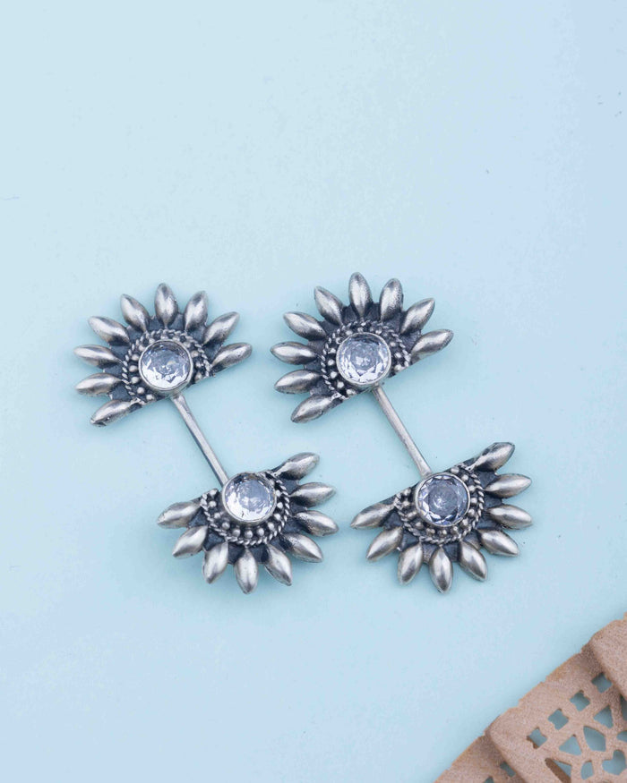Mizoya Statement Ray Stud Earring
