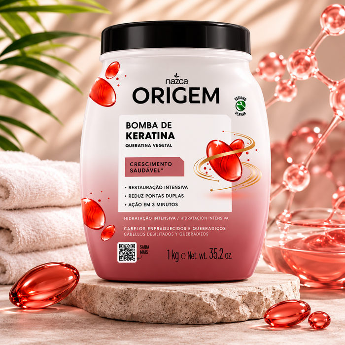 Nazca Origem | Trattamento Professionale Brasiliano per Capelli – Scegli la tua Variante