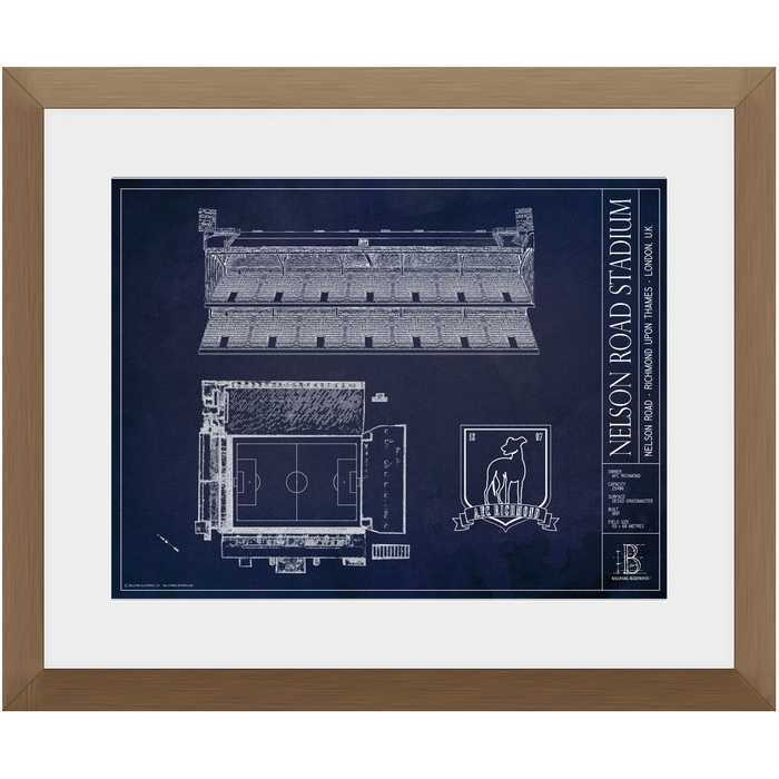 Framed Print - Small - Walnut