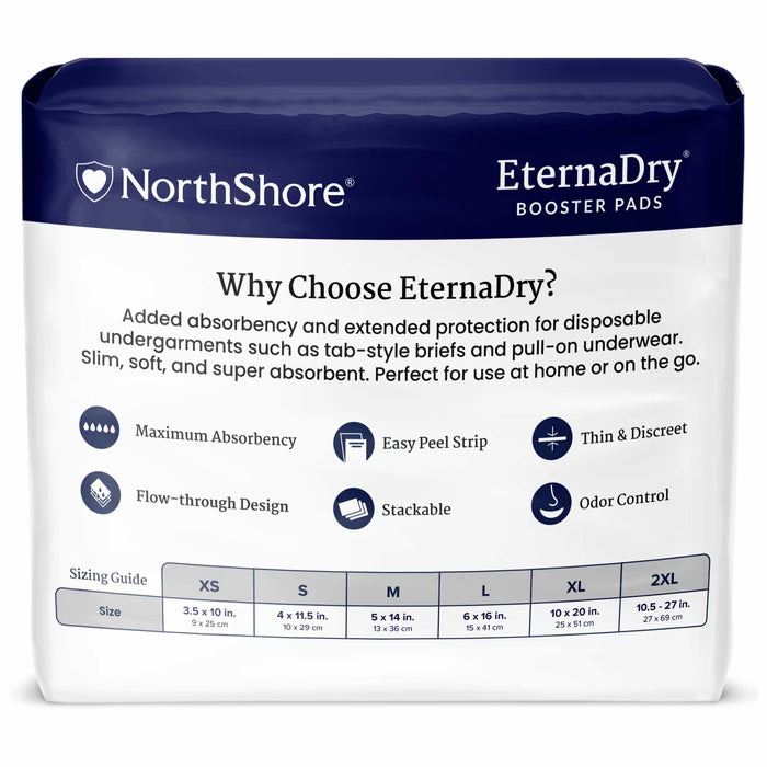 NorthShore EternaDry Booster Pads Diaper Doublers