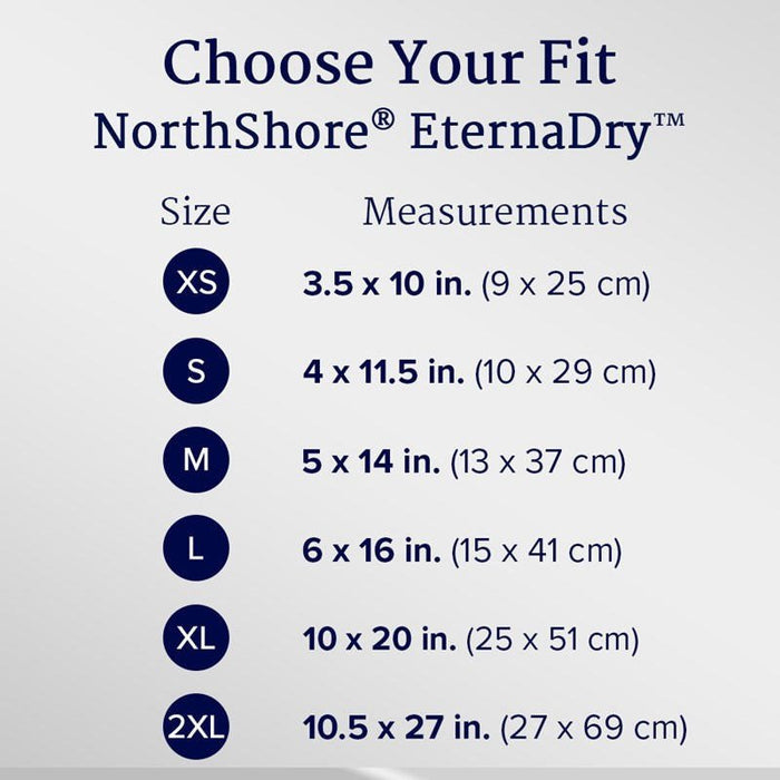 NorthShore EternaDry Booster Pads Diaper Doublers - NS1501-Pack - LL Medico