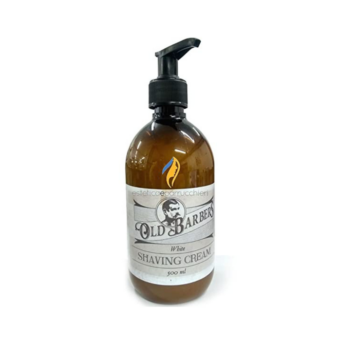 OLD BARBERS SHAVING CREAM WHITE 500ML - Essence Beauty&Hair