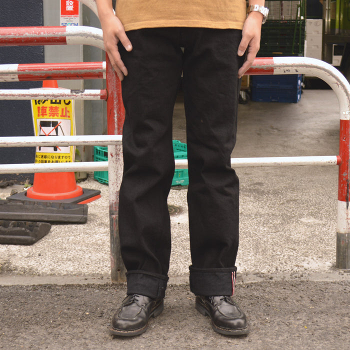 ONI DENIM "288ZR-BKBK" 20oz Secret Black Denim Regular Straight