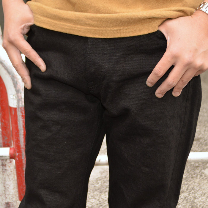 ONI DENIM "288ZR-BKBK" 20oz Secret Black Denim Regular Straight