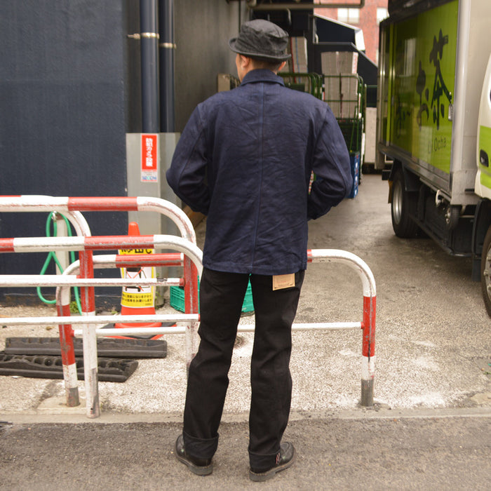 ONI DENIM "288ZR-BKBK" 20oz Secret Black Denim Regular Straight