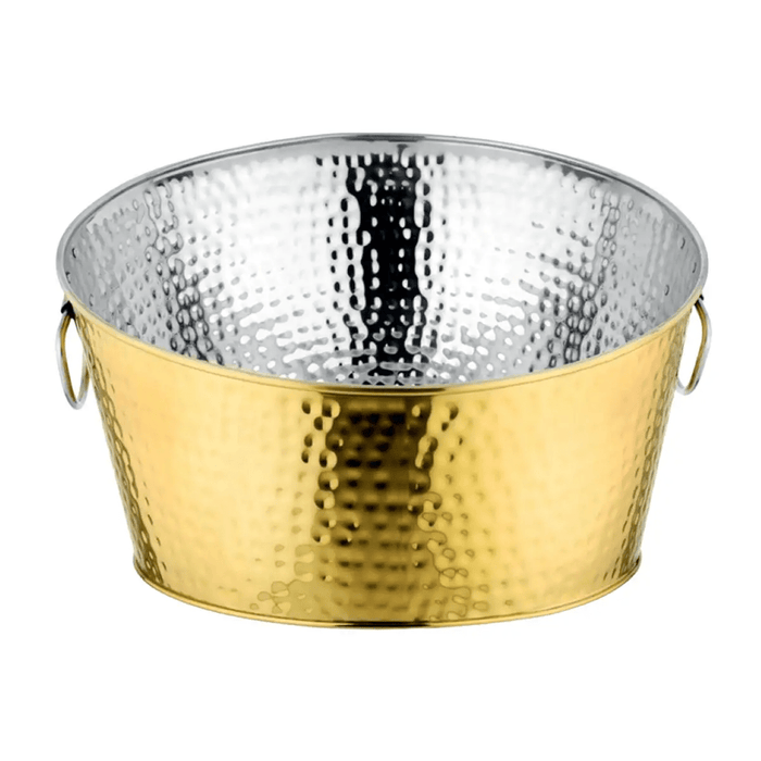 Pavillion Gold Hammered Champagne Bucket Accessories