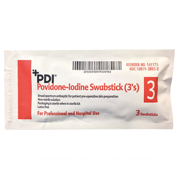 PDI PVP Iodine Prep Swabsticks
