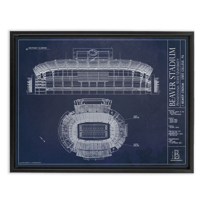 Framed Canvas - Small - Black