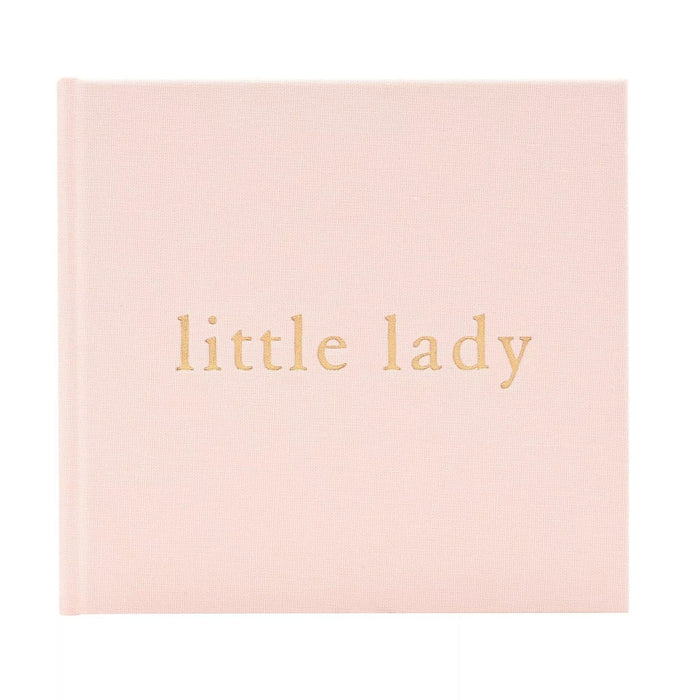 Pink & Gold 'Little Lady' Photo Album Nursery