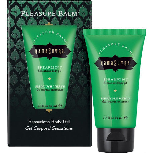 Pleasure Balm Sensations Body Gel Spearmint 1.7 oz