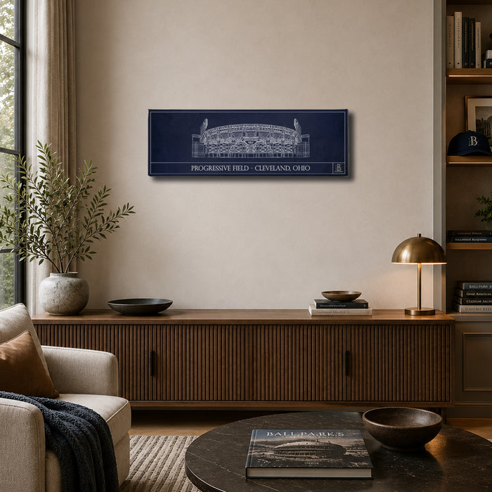 Progressive Field Panoramic Canvas