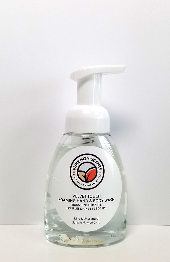 Pure Non-Scents Velvet Touch Foaming Hand & Body Wash (250ml)