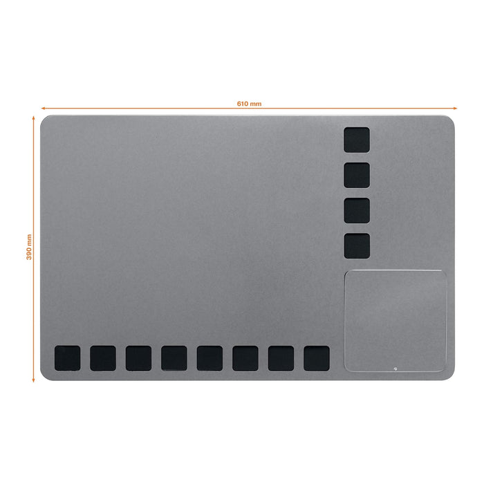 Quartet Magnetic Combo Board Silver 610 X 390 MM