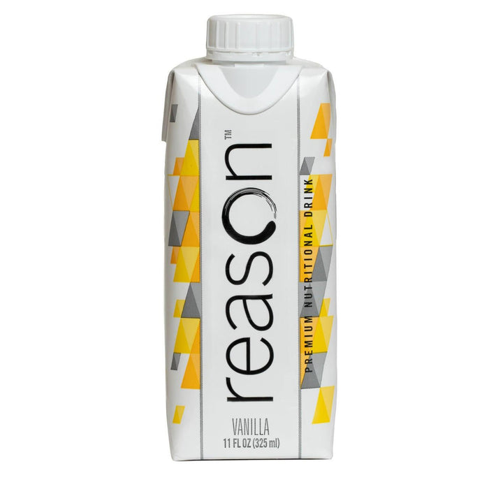 Reason High Calorie Nutrition Beverage, Vanilla, CS/12 - B0BVG12VN1-Case - LL Medico