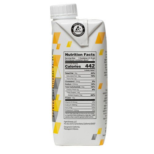 Reason High Calorie Nutrition Beverage, Vanilla, CS/12 - B0BVG12VN1-Case - LL Medico