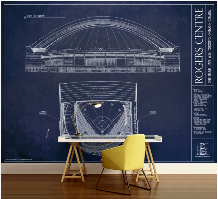 Rogers Centre Wall Mural