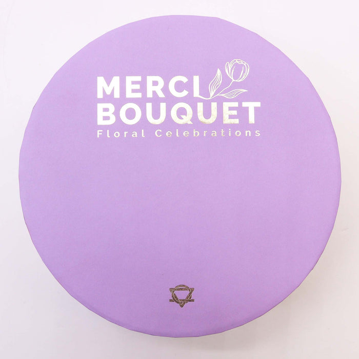 Round Box - Lavender Rose & Carnation 🇬🇧