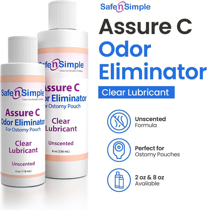 Safe Assure C Odor Eliminator, 8-ounce bottle