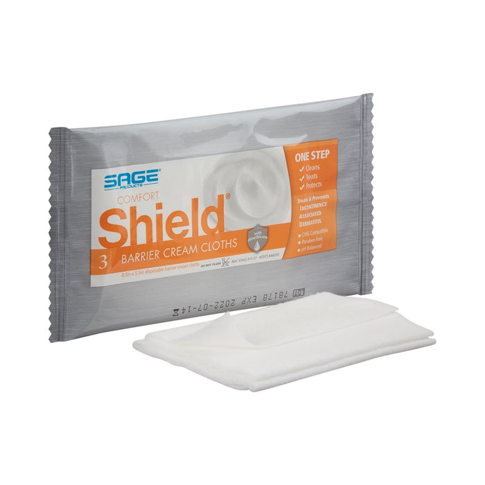 Sage Shield Barrier Cream Cloths, Soft Pack