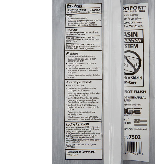 Sage Shield Barrier Cream Cloths, Soft Pack