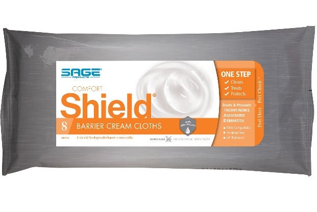 Sage Shield Barrier Cream Cloths, Soft Pack - 7905 - LL Medico