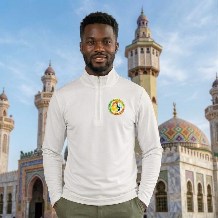 Senegal Fan Club Quarter-Zip Pullover