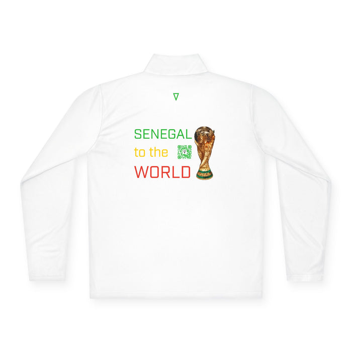 Senegal Fan Club Quarter-Zip Pullover