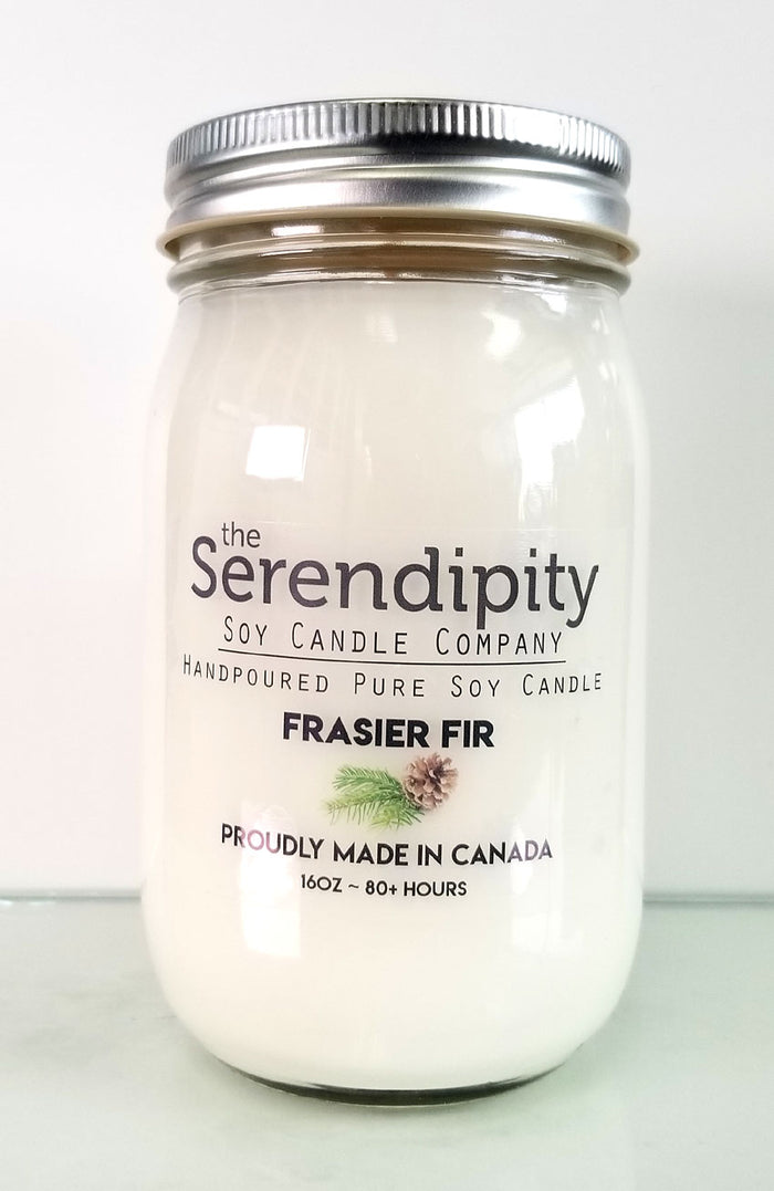 Serendipity Soy Wax Candle - Frasier Fir