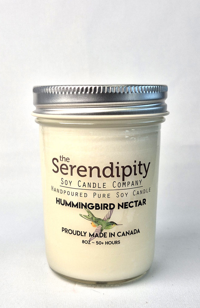 Serendipity Soy Wax Candle - Hummingbird Nectar