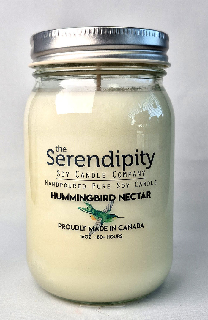Serendipity Soy Wax Candle - Hummingbird Nectar