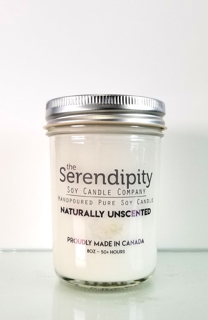 Serendipity Soy Wax Candle - Naturally Unscented