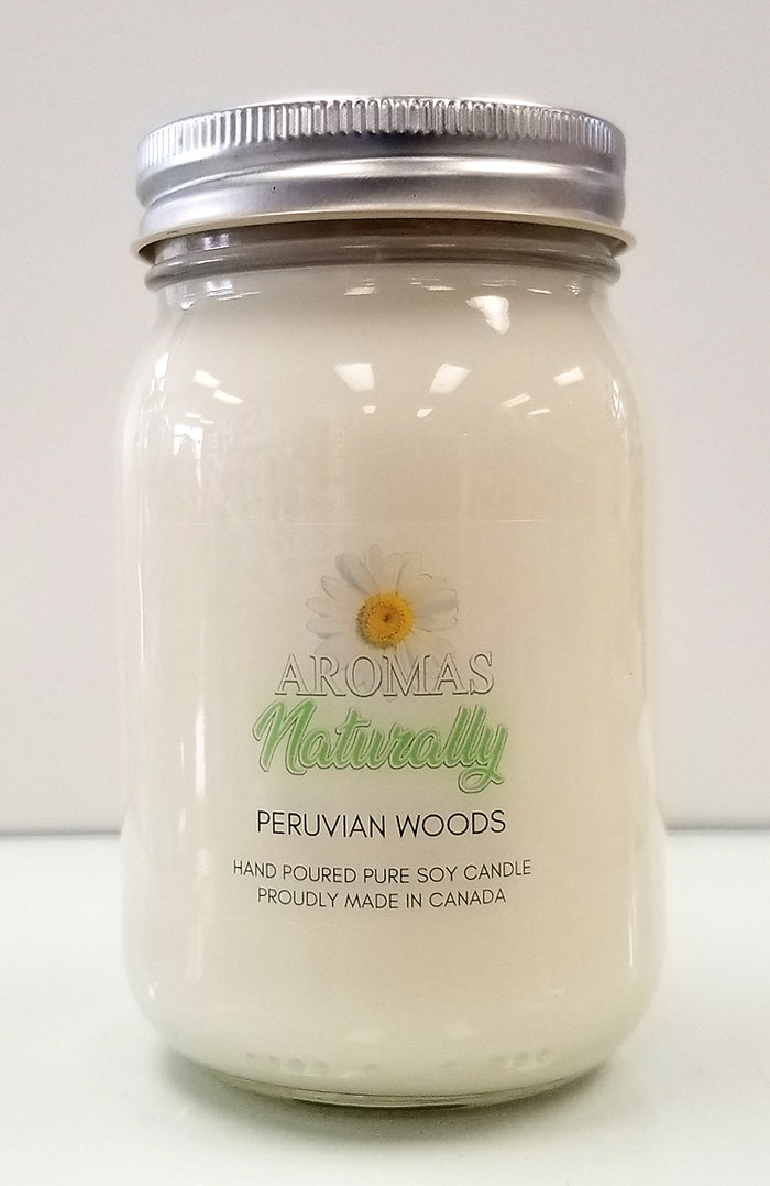 Serendipity Soy Wax Candle - Peruvian Woods