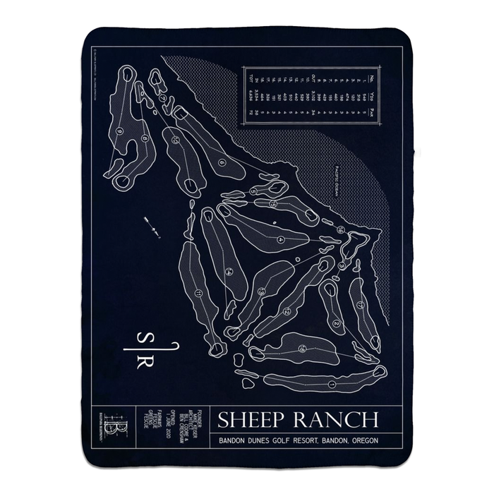 Sheep Ranch - Fleece Blankets