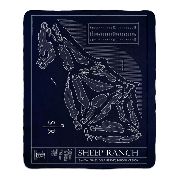 Sheep Ranch - Fleece Blankets