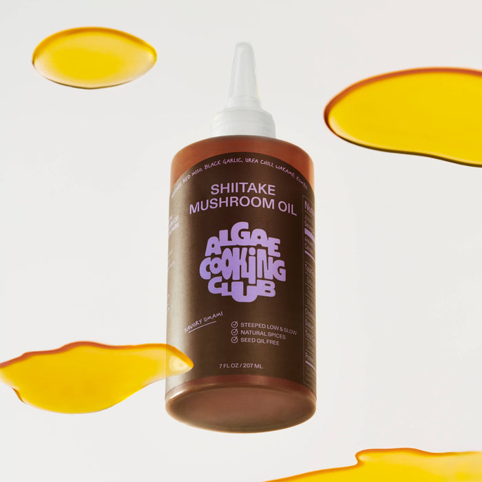 Shiitake Mushroom Oil | Algae Cooking Club