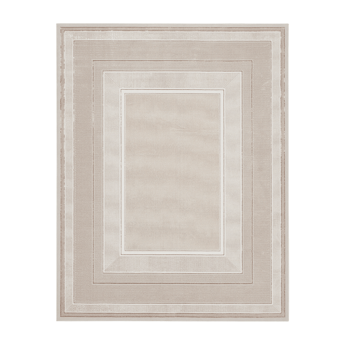 Sigrid Cream Border Rug